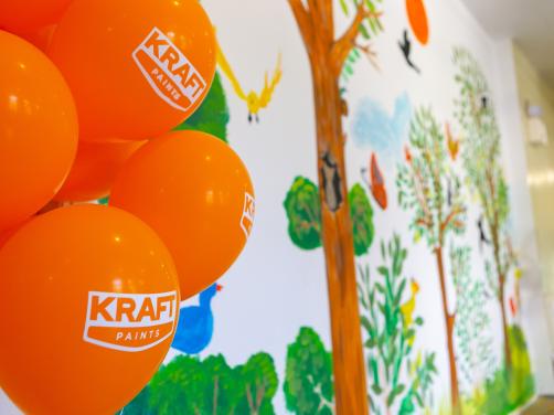 Η KRAFT Paints ξεκινάει τη νέα σχολική χρονιά στο Ίδρυμα Χατζηκώνστα!