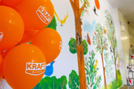Η KRAFT Paints ξεκινάει τη νέα σχολική χρονιά στο Ίδρυμα Χατζηκώνστα!