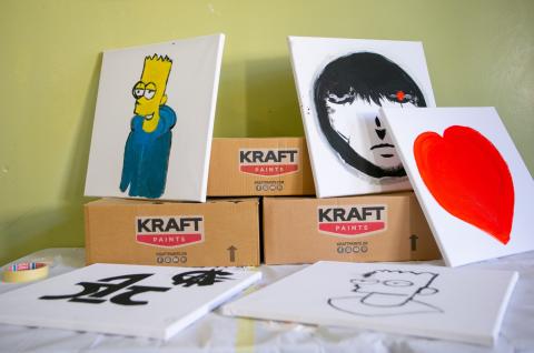 Η KRAFT Paints ξεκινάει τη νέα σχολική χρονιά στο Ίδρυμα Χατζηκώνστα!