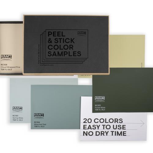 Peel & Stick Paint Samples